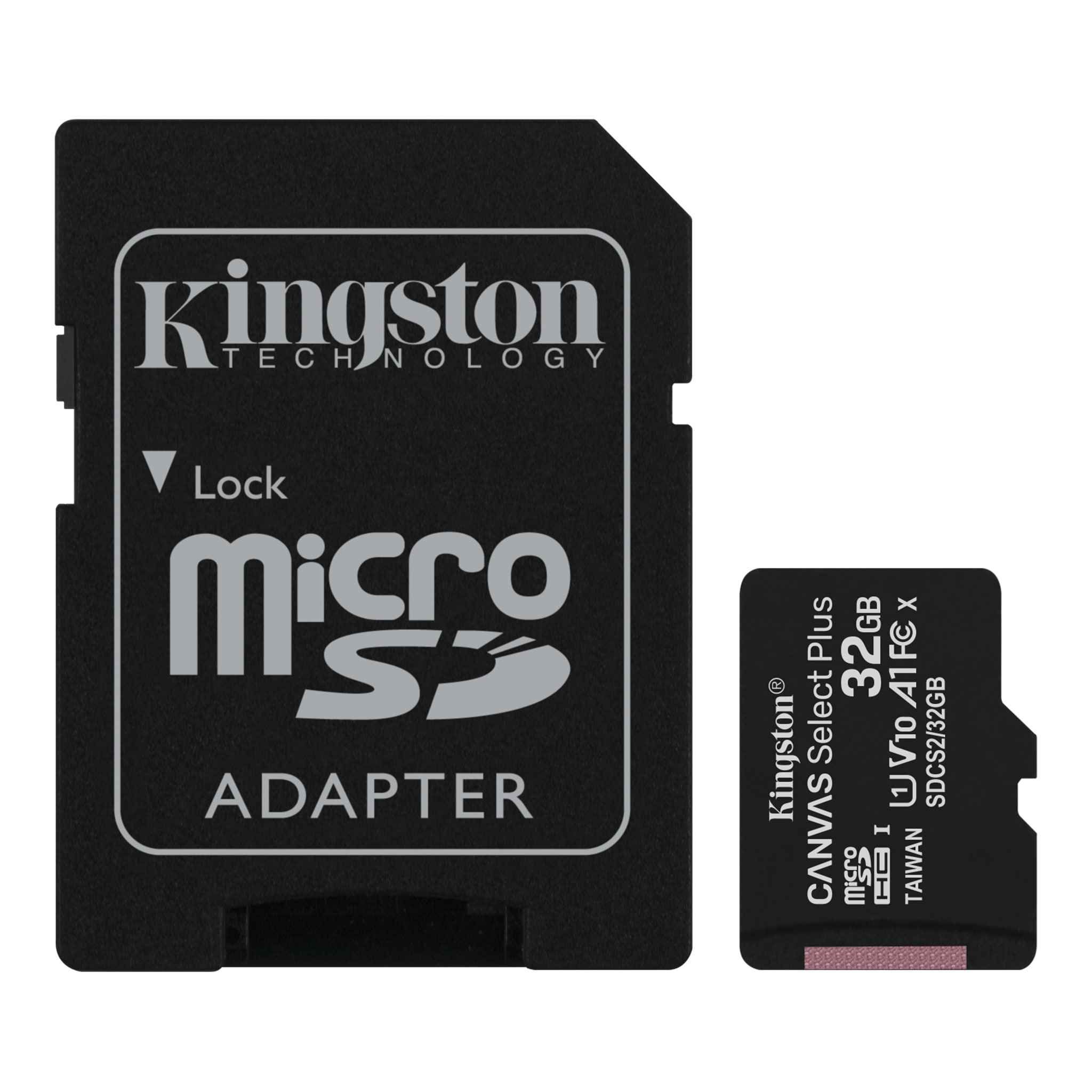 Kingston 32GB Micro SD Memory Card